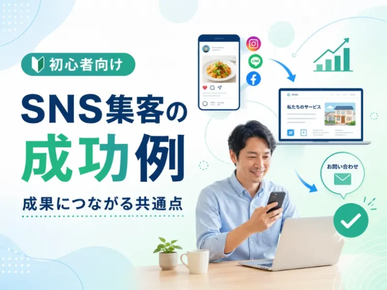 SNS集客の成功例5選！成果につながった共通点と実践方法を解説